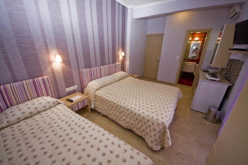 Hotel Horizontas Nea Plagia Zimmer foto